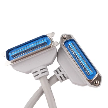 90 градуса Centronics 36 Pin IEEE 1284 кабел за принтер за лазерен принтер, C...